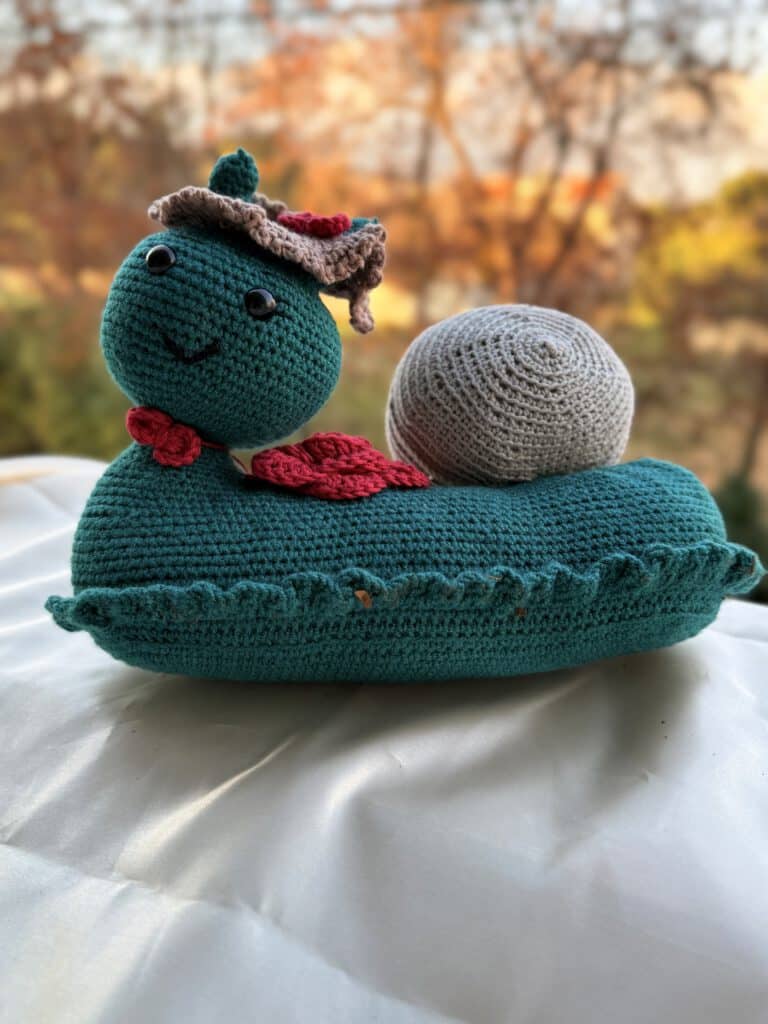 Crochet Snail - Soft Toy & Decor