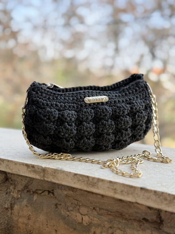 Shoulder evening bag - Midnight elegance