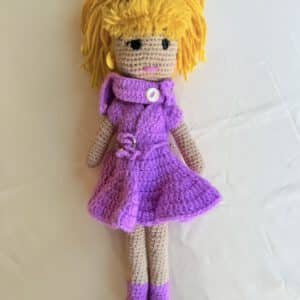 Crochet Doll – Violet Vogue